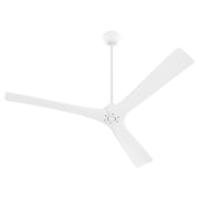 Mecca 64" 3-Blade Ceiling Fan in White