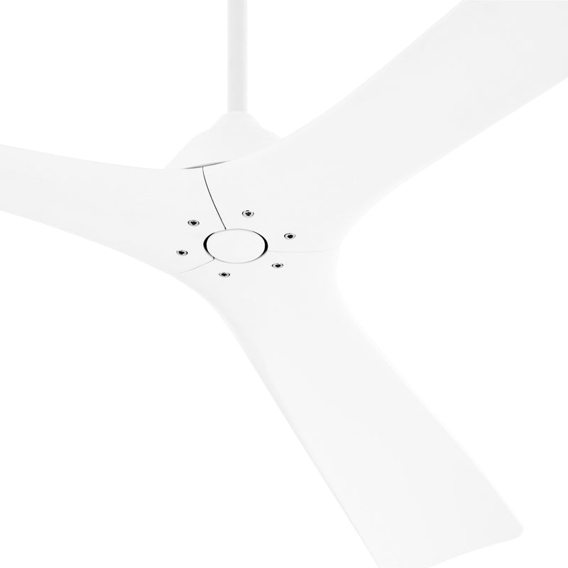 Mecca 64" 3-Blade Ceiling Fan in White