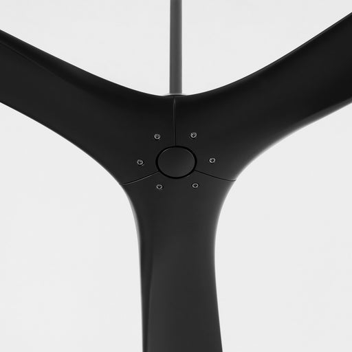 Mecca 72" 3-Blade Ceiling Fan in Black