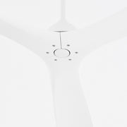 Mecca 72" 3-Blade Ceiling Fan in White