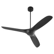 Province 56" 3-Blade Ceiling Fan in Black