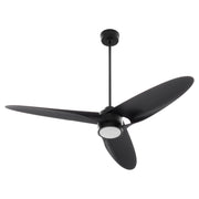 Xega 60" 3-Blade LED Ceiling Fan in Black
