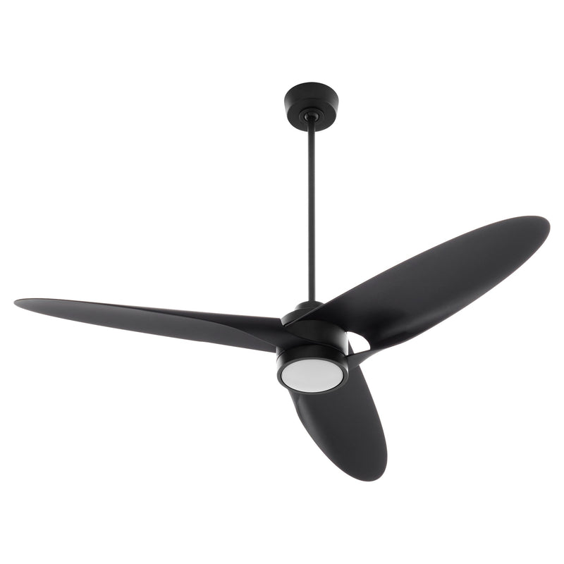 Xega 60" 3-Blade LED Ceiling Fan in Black