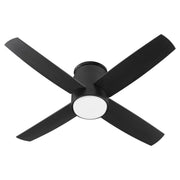 Oslo 44" Hugger Ceiling Fan in Black