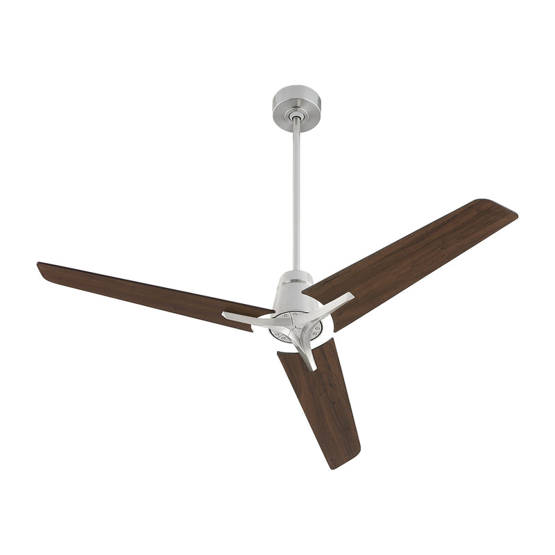Halcyon 56" 3-Blade Ceiling Fan in Satin Nickel