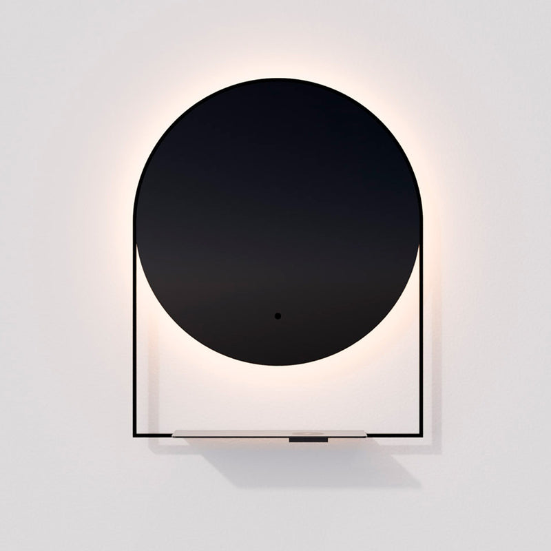 Cassiopea 24"x30" Lighted Mirror in Black