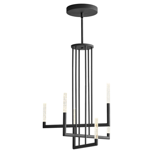 Lustre 6 Light Chandelier in Black