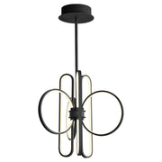 Lupe 23" LED Pendant in Black