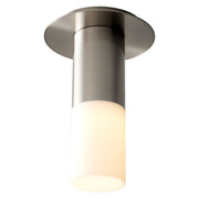 Pilar Small LED Ceiling Mount in Satin Nickel
