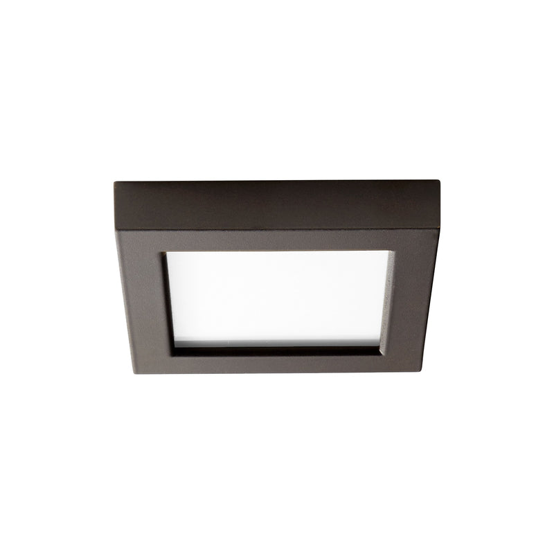 Altair 6" LED Square Flush Mount in Oiled Bronze
