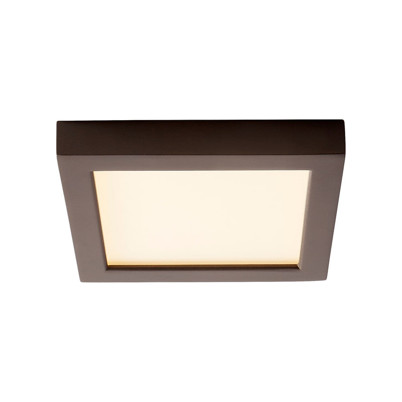 Altair 7" LED Square Flush Mount in Oiled Bronze