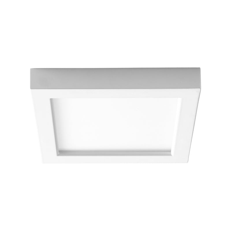 Altair 7" LED Square Flush Mount in White