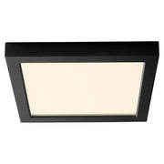 Altair 9" LED Square Flush Mount in Black