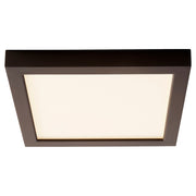 Altair 9" LED Square Flush Mount in Oiled Bronze