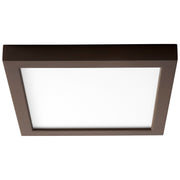 Altair 9" LED Square Flush Mount in Oiled Bronze