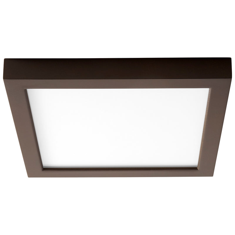 Altair 9" LED Square Flush Mount in Oiled Bronze