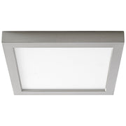 Altair 9" LED Square Flush Mount in Satin Nickel