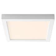 Altair 9" LED Square Flush Mount in White