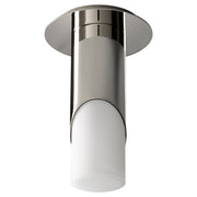 Ellipse Small LED Ceiling Mount in Polished Nickel