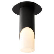Ellipse Small LED Ceiling Mount in Black