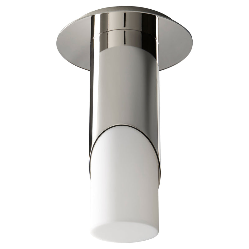 Ellipse Small LED Ceiling Mount in Polished Nickel