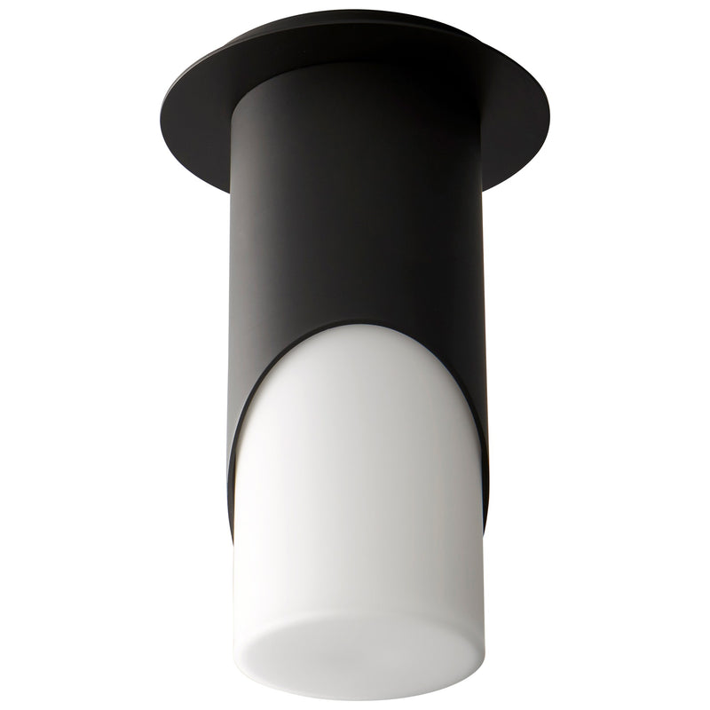 Ellipse Large LED Ceiling Mount in Black