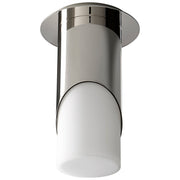 Ellipse Large LED Ceiling Mount in Polished Nickel