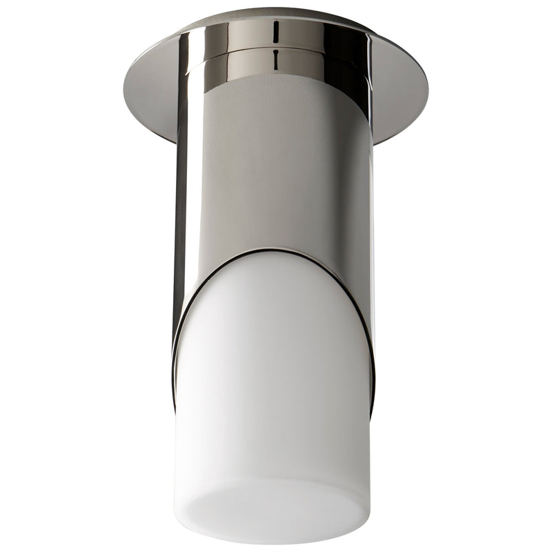 Ellipse Large LED Ceiling Mount in Polished Nickel