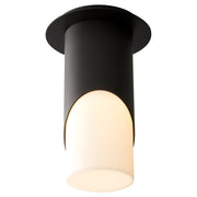 Ellipse Large LED Ceiling Mount in Black