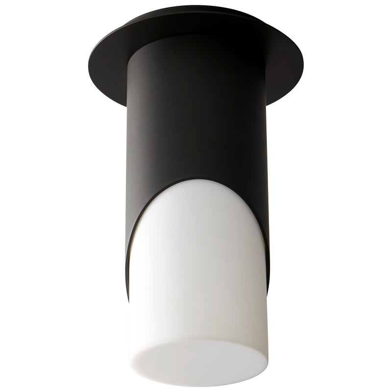 Ellipse Large LED Ceiling Mount in Black