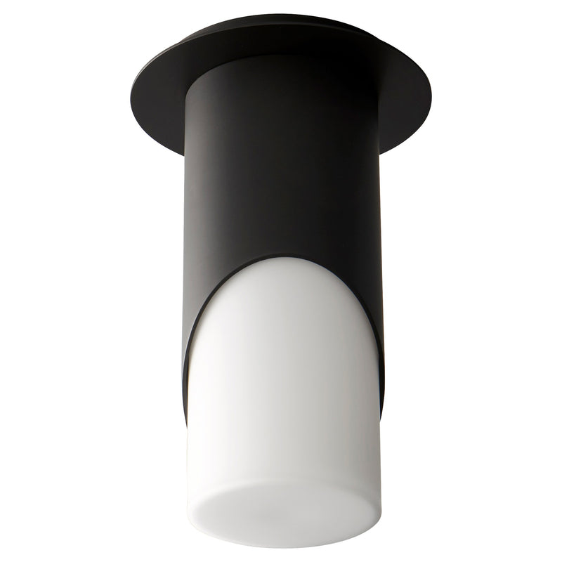 Ellipse Large LED Ceiling Mount in Black