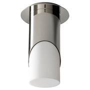 Ellipse Large LED Ceiling Mount in Polished Nickel