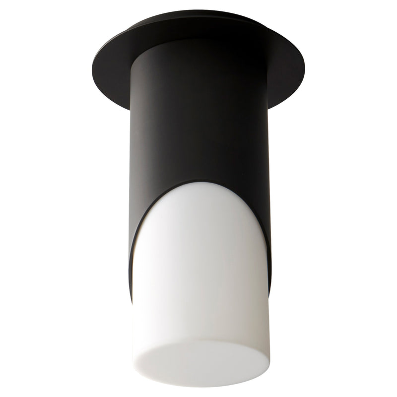 Ellipse Large LED Ceiling Mount in Black