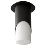 Ellipse Large LED Ceiling Mount in Black