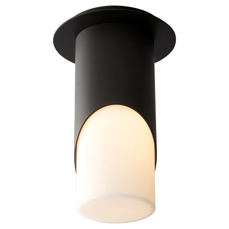 Ellipse Large LED Ceiling Mount in Black