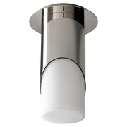 Ellipse Large LED Ceiling Mount in Polished Nickel