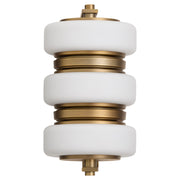 Favo LED Wall Sconce in Brushed Brass