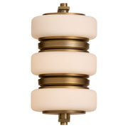 Favo LED Wall Sconce in Brushed Brass