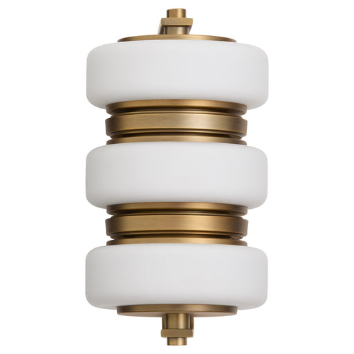 Favo LED Wall Sconce in Brushed Brass