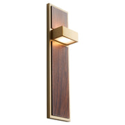 Guapo LED Wall Sconce in Aged Brass
