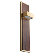 Guapo LED Wall Sconce in Aged Brass