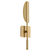 Pivot LED Wall Mount Sconce in Aged Brass