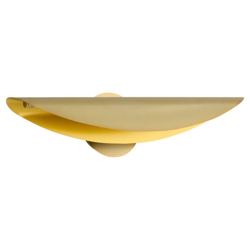 Pivot 23" LED Wall Sconce in Aged Brass