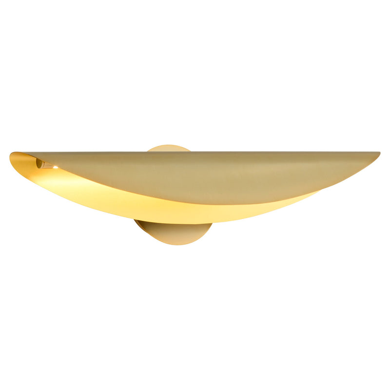 Pivot 23" LED Wall Sconce in Aged Brass