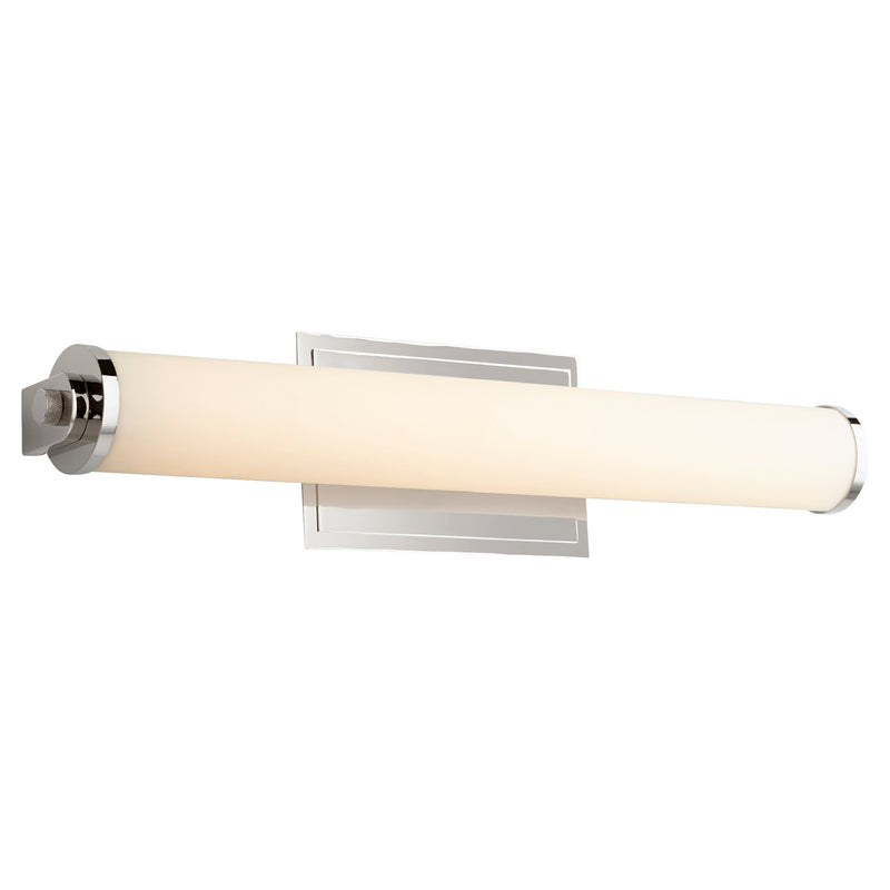 Tempus 19" LED Vanity Light in Polished Nickel