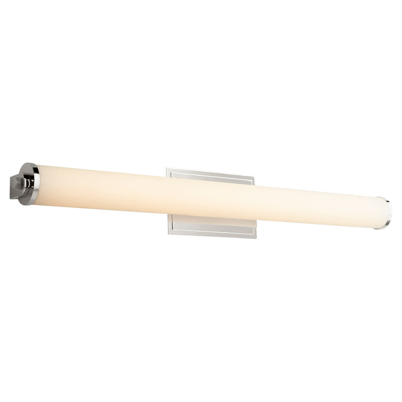 Tempus 35" LED Vanity Light in Polished Nickel