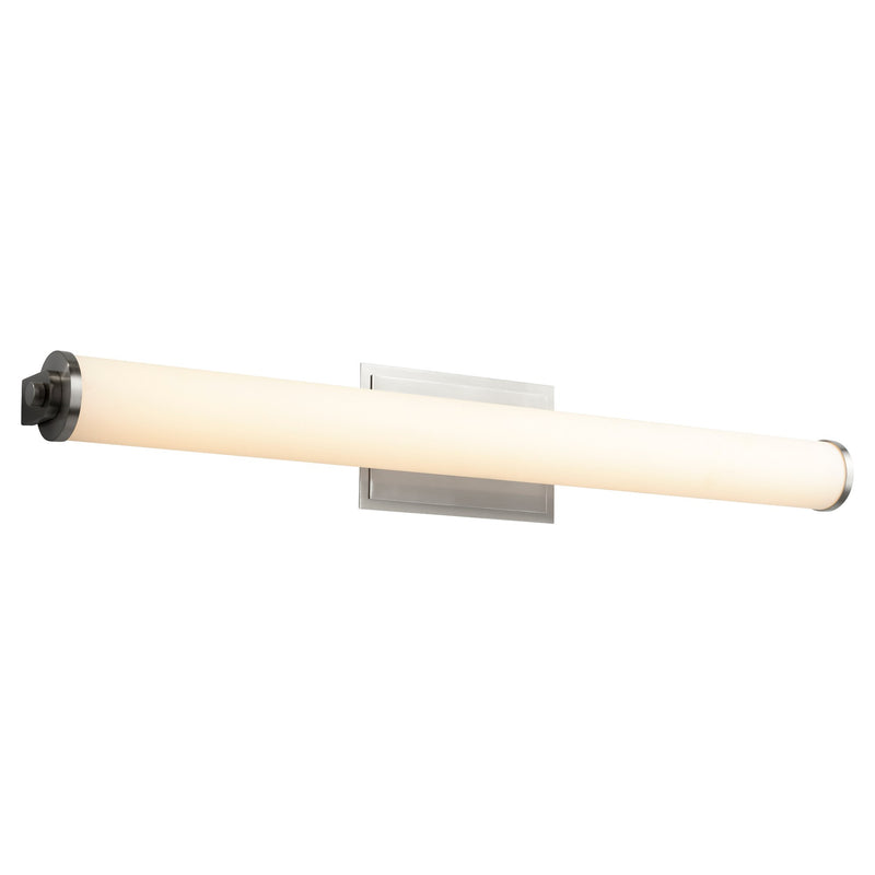 Tempus 35" LED Vanity Light in Satin Nickel