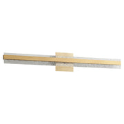 Antares 36" LED Vanity Light in Aged Brass