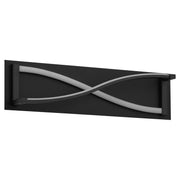 Hyperion 22" LED Vanity Light in Black