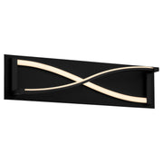 Hyperion 22" LED Vanity Light in Black